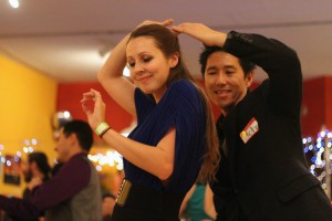 Dancing at Blues Winter Ball 2014